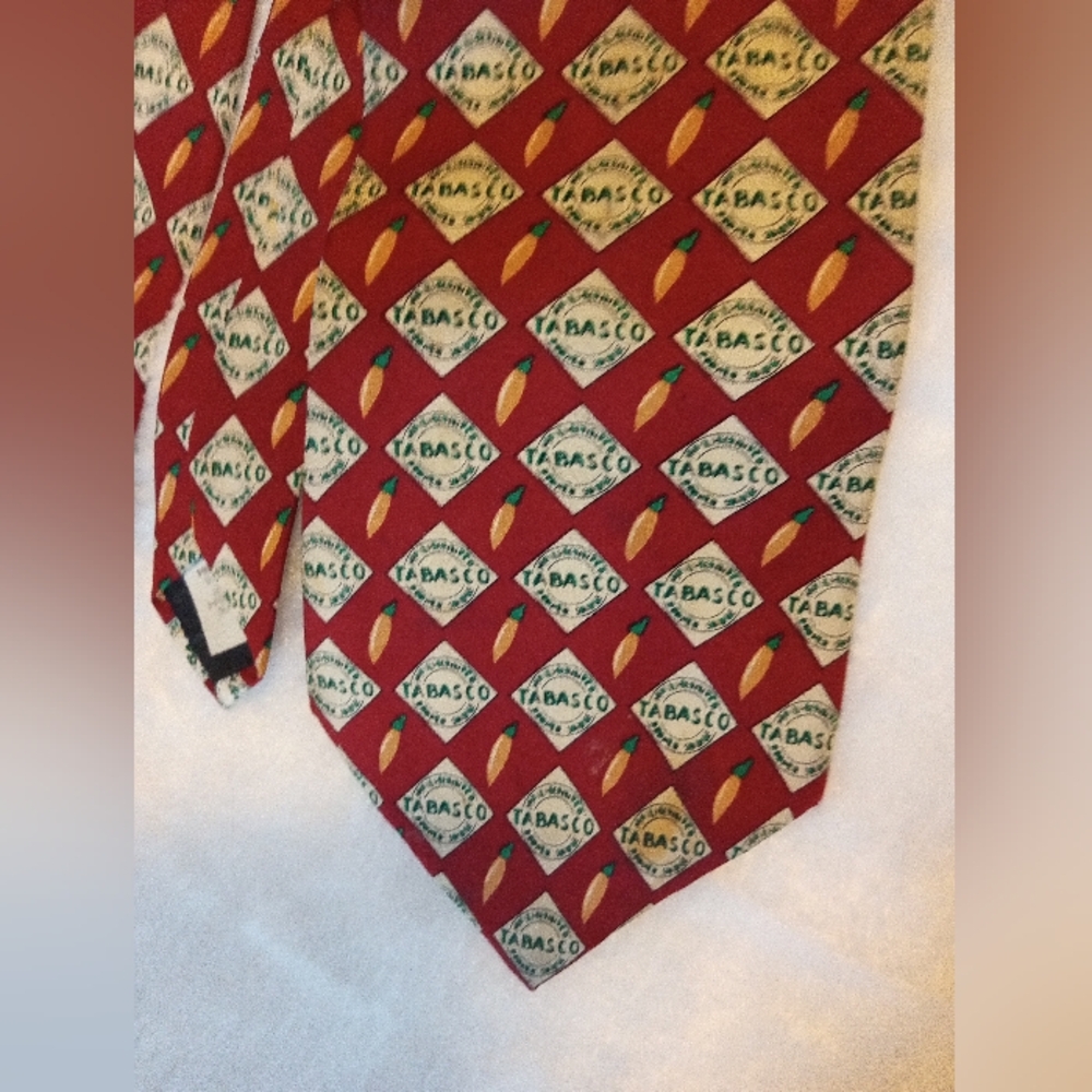 TABASCO TIE 100% Silk